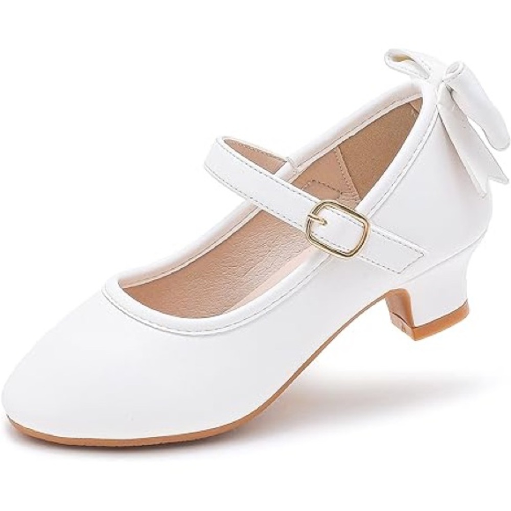 PANDANINJIA Girls Dress Shoes Mary Jane Shoes for Girls